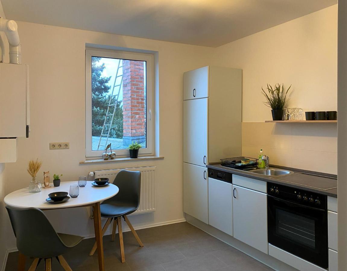 Elbnahe Ferienwohnung Mit 2 Schlafzimmern คอสวิช ภายนอก รูปภาพ